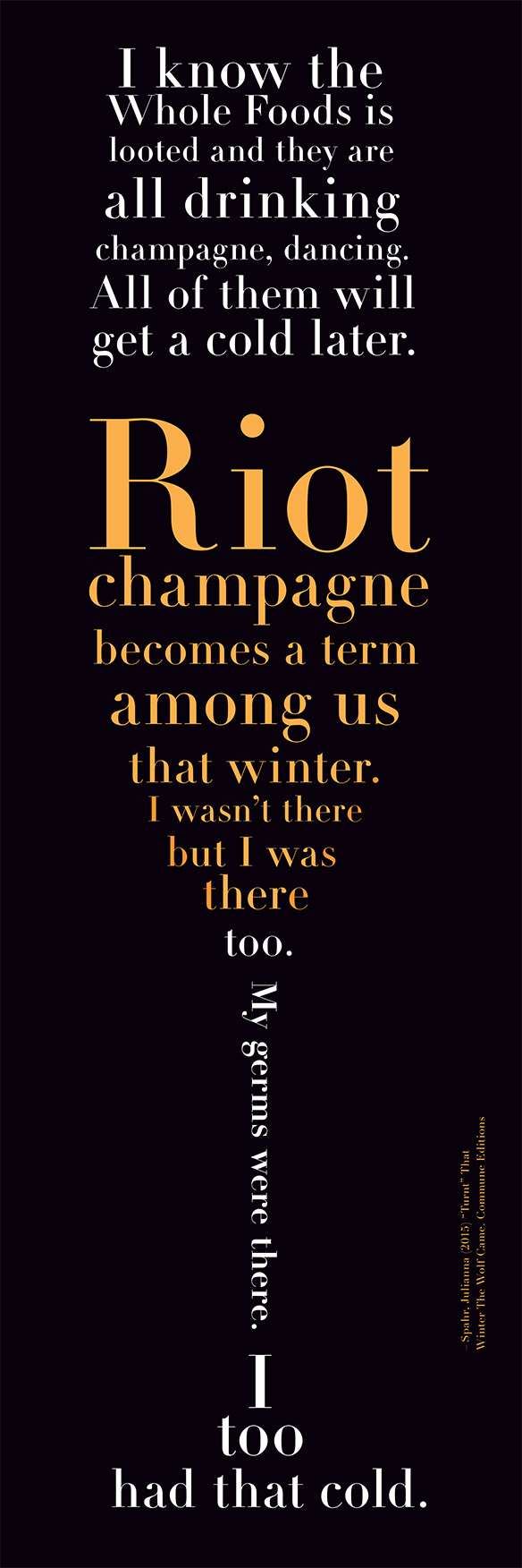 Type art Poster selection